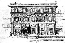 Palazzo Branconio dell'Aquila, now destroyed