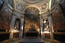 View of the Chigi Chapel