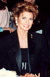 Welch at the 39th Emmy Awards Governor's Ball, September 1987