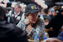 Romano at the 2010 World Series of Poker main event