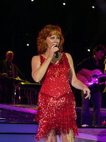 McEntire performing in 2008