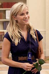 Witherspoon at the White House in 2009 while in Washington to film How Do You Know