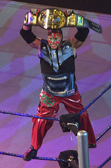 Mysterio as Intercontinental Champion.