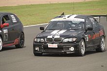 Hammond driving a diesel BMW 3 Series in the 2007 Britcar 24 Hours, as part of an episode of Top Gear