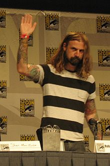 Rob Zombie attending the 2007 Comic Con to promote Halloween