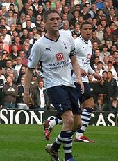Robbie Keane, playing against Chelsea on 21 March 2009 at White Hart Lane