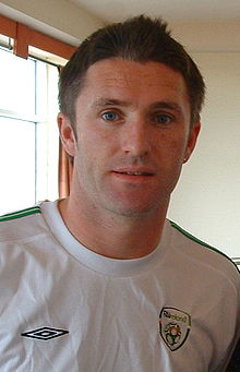 Keane with Ireland