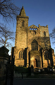 King Robert I is buried in Dunfermline Abbey.