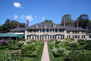 Robert Todd Lincoln's mansion Hildene in Manchester, Vermont.