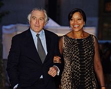 De Niro with his wife Grace Hightower at the 2012 Tribeca Film Festival