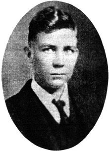 Robert E. Howard in his Senior Year at Brownwood High School, 1923.