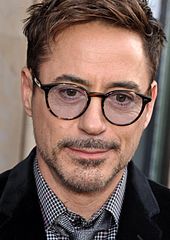 Downey in Paris at the French premiere of Iron Man 3, April 2013.