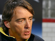 Mancini pictured in 2004 as Inter manager.