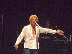 Daltrey in Boston's House of Blues in 2009