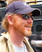 Howard in 2008 during the filming of Angels & Demons in Rome