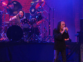 Ronnie James Dio and Vinny Appice at the Spodek arena, June 20, 2007.