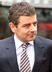 Rowan Atkinson at the Mr. Bean's Holiday premiere at Leicester Square in London (2007)