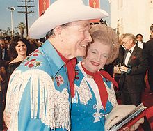 Rogers and Dale Evans at the 61st Academy Awards in 1989
