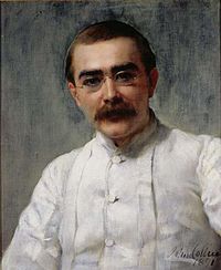 Portrait of Kipling by John Collier, ca. 1891