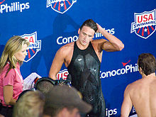 Lochte at the 2009 National Championships.