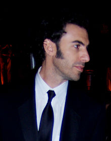 Sacha Baron Cohen at the E! after party, January 2007.