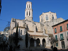 Sant Pere in Figueres, scene of Dalí's Baptism, First Communion, and funeral