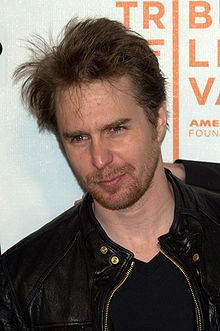 Rockwell at the 2009 premiere of Moon at the Tribeca Film Institute