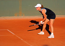 Stosur reached her first singles Grand Slam Final at Roland Garros