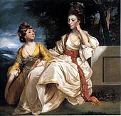 Hester Thrale and her daughter Queeney