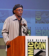 Jackson at the 2010 Comic Con in San Diego.