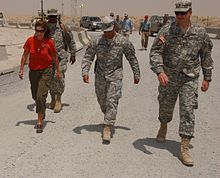 Palin in Kuwait, 26 July 2007