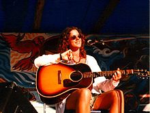McLachlan at a 1993 benefit for Clayoquot Sound