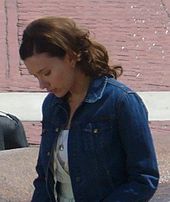 Johansson on the set of The Nanny Diaries, April 2006.