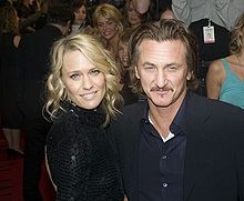 Penn with Robin Wright in 2006