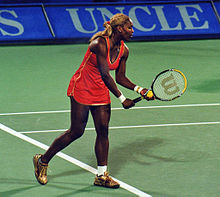 Playing Amélie Mauresmo in the quarterfinals of the tournament in Sydney in 2002