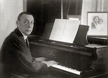 Rachmaninoff at the piano