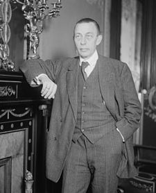 A Library of Congress photo of Rachmaninoff