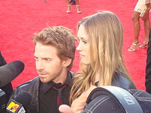 Green with his wife, Clare Grant at the 2009 American Music Awards