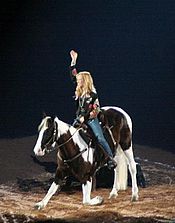 Crow at the Houston Livestock Show and Rodeo