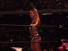 Keibler, the "Duchess of Dudleyville", managed the Dudley Boyz at WrestleMania X8.
