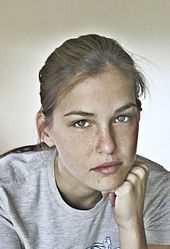 Refaeli at 18 years old