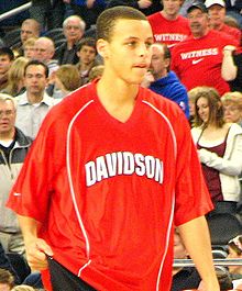 Curry at the 2008 NCAA Tournament.