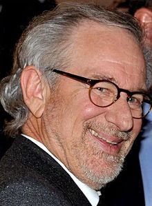 Spielberg in 2011, at the Paris premiere of The Adventures of Tintin.