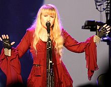 Stevie Nicks Performing with Dave Stewart in 2011