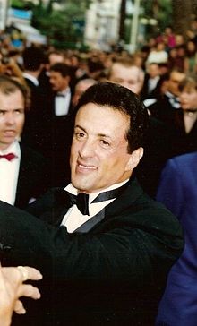 Stallone at the 1993 Cannes Film Festival