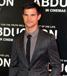Lautner at the Abduction premiere, 2011.