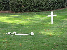 Kennedy's grave at Arlington National Cemetery