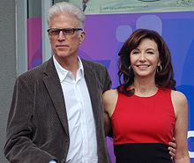 Danson with wife Mary Steenburgen in December 2009