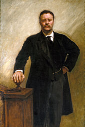 Official White House portrait by John Singer Sargent Click on painting for the story behind the portrait.