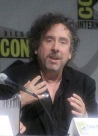 Tim Burton speaking about 9 at Comic-Con, 2009.